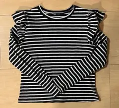 ZARA フリル　トップス　M