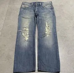 archive DIESEL grunge crashed denim y2k