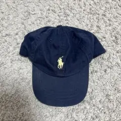 polo キッズ帽子　ネイビー