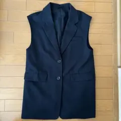 GU オーバーサイズテーラードベスト