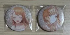 花里みのり グリッター缶バッジ 43b 44b