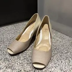 Artemis diana ウェッジソール パンプス オープントゥ 23.0cmのサムネイル