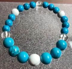 天然石 ブレスレット パワーストーン　ターコイズ