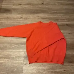 niko and ... オレンジ 長袖ニット L