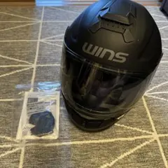 WINS フルフェイスヘルメット マットブラックのサムネイル