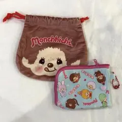モンチッチ ポーチアソートコレクション おでかけパスケースセット　ガチャ　ポーチ