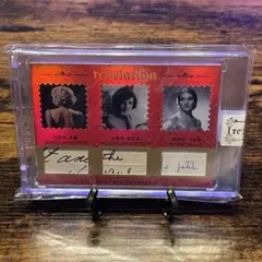 《1/25枚限定 》モンロー・ケネディ・カラスレリックカード偉人手書部【美品】のサムネイル
