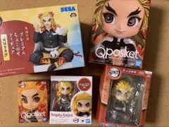 ⑥ 鬼滅の刃 煉獄杏寿郎 未開封フィギュア 5点まとめ売りセット