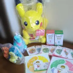 一番くじポケモン 30周年 ラストワン賞 ぬいぐるみ プレート グラス