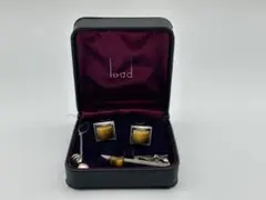 Lead シルバーパールカフスボタンネクタイピン セット