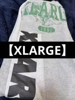 【✨レア✨】XLARGE パッチワーク スウェットパンツのサムネイル