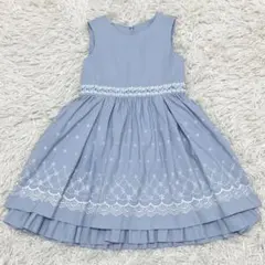 美品 組曲 Kumikyoku 刺繍 フォーマルワンピース セレモニー入学式