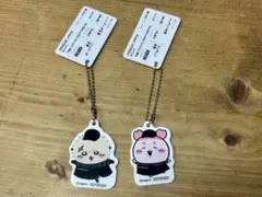 松屋×ちいかわ オリジナル食券キーホルダー ラッコ＋古本屋