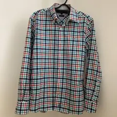 Tommy Hilfiger メンズ長袖シャツ 明るいチェックは春にぴったり
