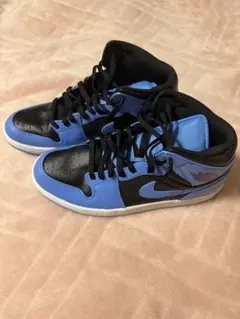 Nike Air Jordan 1 水色/ブラック ハイカット