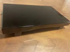 黒塗り スクエアプレート 角皿 塗り物
