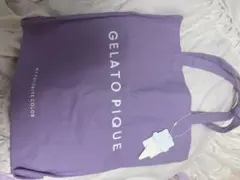 GELATO PIQUE トートバッグ パープル