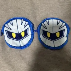 メタナイト　ポーチ　カービィ　ガチャガチャ　まるっとフェイスポーチ