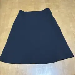 COMME CA ISM 黒 フレアスカート L