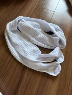 ホワイト ルーズソックス 美品　120cmのサムネイル