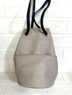 M Rose エンメローズ MADE IN ITALY ショルダーバッグ　巾着