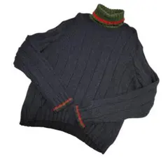 polo by Ralph Lauren シルク　タートルネック ニット　香港製