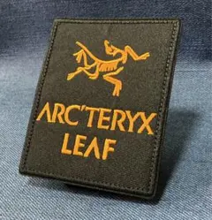 ARC'TERYX LEAF イエロー刺繍ベロクロワッペン　マジックテープタイプのサムネイル