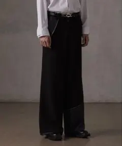 【美品】Grancy リバース レイヤードデザイン スラックス GRANCY スラックス 「GRANCY」Reverse LayeredDesign Slacks