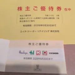 阪神阪急株主ご優待券 2枚 セール