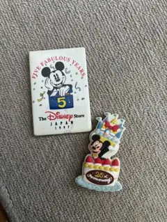 Disney Store 5周年・20周年 記念品