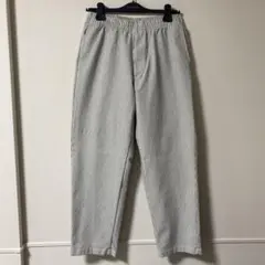 UNIQLO ストライプアンクルパンツ