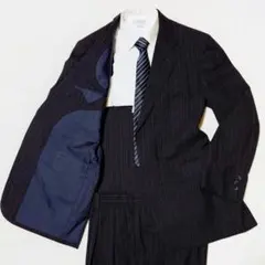 ゼニア生地 Ermenegildo Zegna スーツ L 紺 日本製のサムネイル