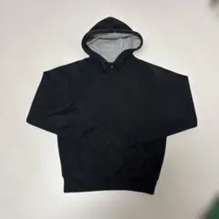 Champion ブラック フード付きパーカー Lサイズ