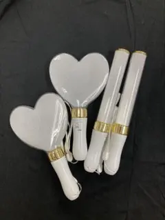 하트 펜 라이트 2개와 펜 라이트 2개 세트
