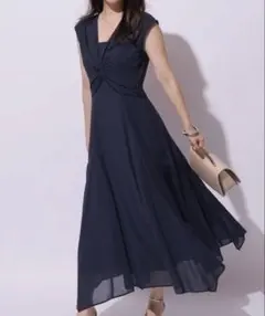 【未使用】Apuweiser-riche♡ ツイストイレヘムワンピース