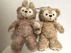 ダッフィー シェリーメイ ぬいぐるみ バッチ キーホルダー