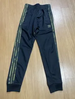 adidas 3本ライン ジャージパンツ XS ブラック