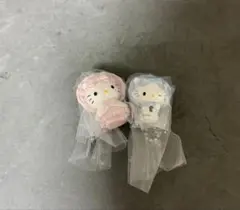 산리오 토키 메키 프릴 마스코트 키티 차미 키티