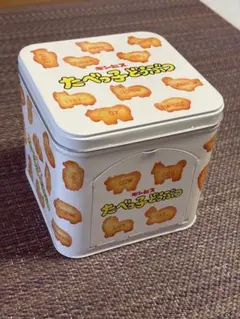 ギンビス たべっ子どうぶつ 缶ケース 小物入れのサムネイル
