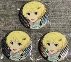 SideM 円城寺道流 FiFS展 イラスト展 缶バッジ White 等身 ミニ - メルカリ
