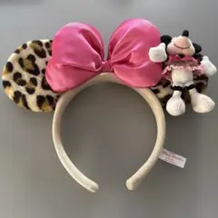 東京ディズニーリゾート ヒョウ柄カチューシャ