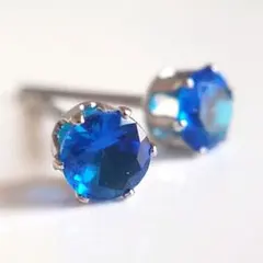 316Lステンレスピアス◆オーシャンブルー