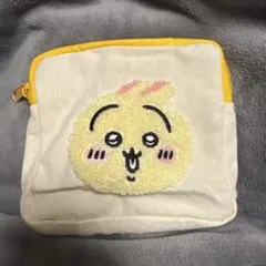 ちいかわ　もこもこポーチ　うさぎ　刺繍　スクエア　ガチャガチャ