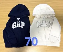 BabyGAPパーカー　70cm 2点