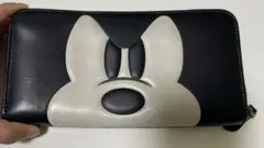 coach ミッキーマウス 長財布 黒