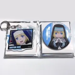 炎炎ノ消防隊　アイリス　アクリル キーホルダー　ミニキャラ　缶バッジ　セット