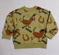 H＆M 馬と蹄鉄プリント トレーナー 100cm