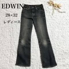 エドウィン フレア デニム パンツ フレックス 28×32 日本製　ブーツカット