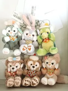 ダッフィー＆フレンズ 20周年 カラフルハピネス ぬいぐるみチャーム 7