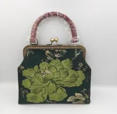 【ハンドメイド】 がま口バッグ　 ハンドメイド #535